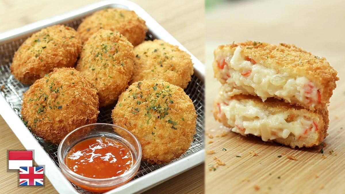 Resep Creamy Kani Croquette ala Devina Hermawan