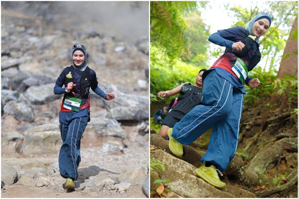 Dwi Handayani Pertama Kali ikut Trail Run di Cikole, Lembang