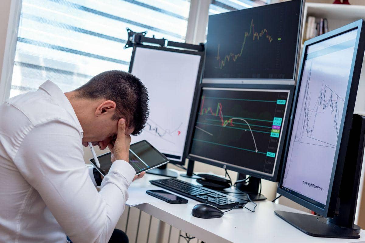 ilustrasi trader