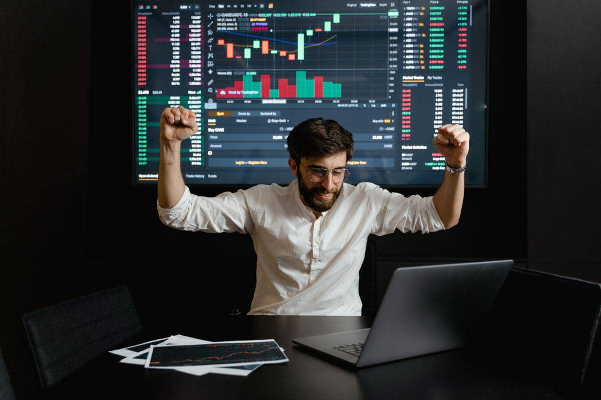 ilustrasi trader