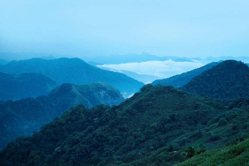 ilustrasi Alishan, Taiwan