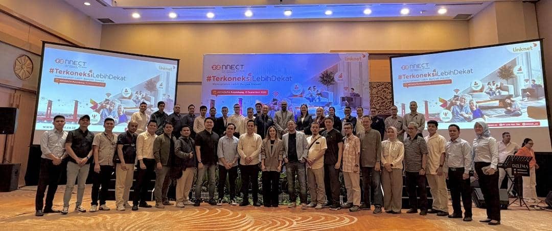 Ekosistem Digital Palembang Diperkuat, Linknet Jangkau 80 Titik