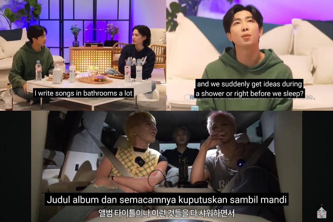 pengakuan RM dan SUGA BTS serta Daesung BIGBANG