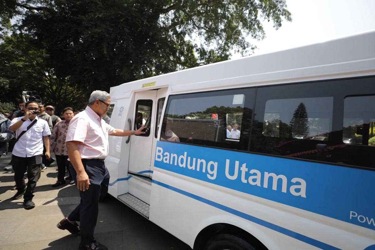 Angkot Listrik Bandung Disiapkan Jadi Feeder BRT, Tarif Rp7 Ribu