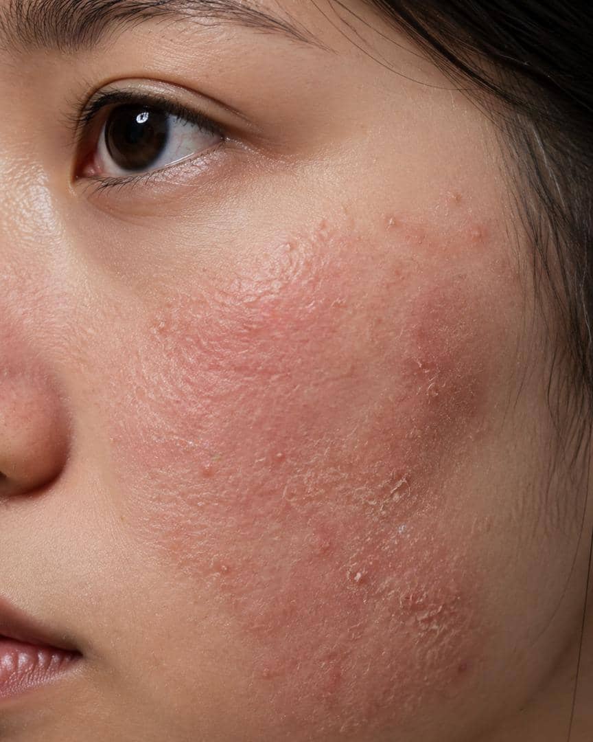 ilustrasi dermatitis atopik