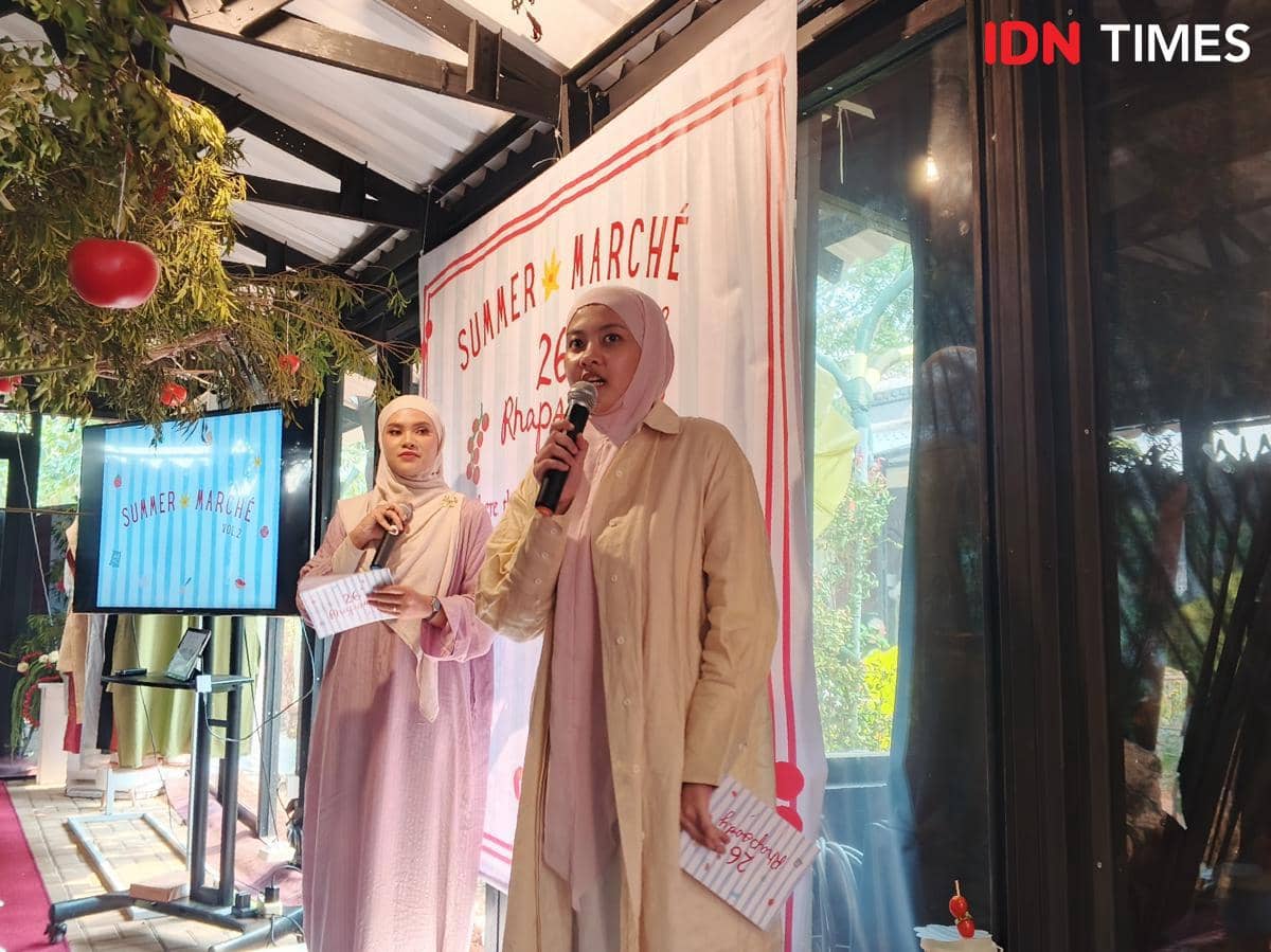 Grand Opening of 26° Rhapsody Summer Marché Vol. II yang diselenggarakan di Barnyard, Jakarta Selatan, pada Kamis (17/9/2026)