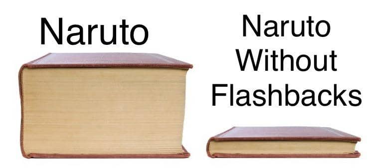 meme Naruto tentang flashback