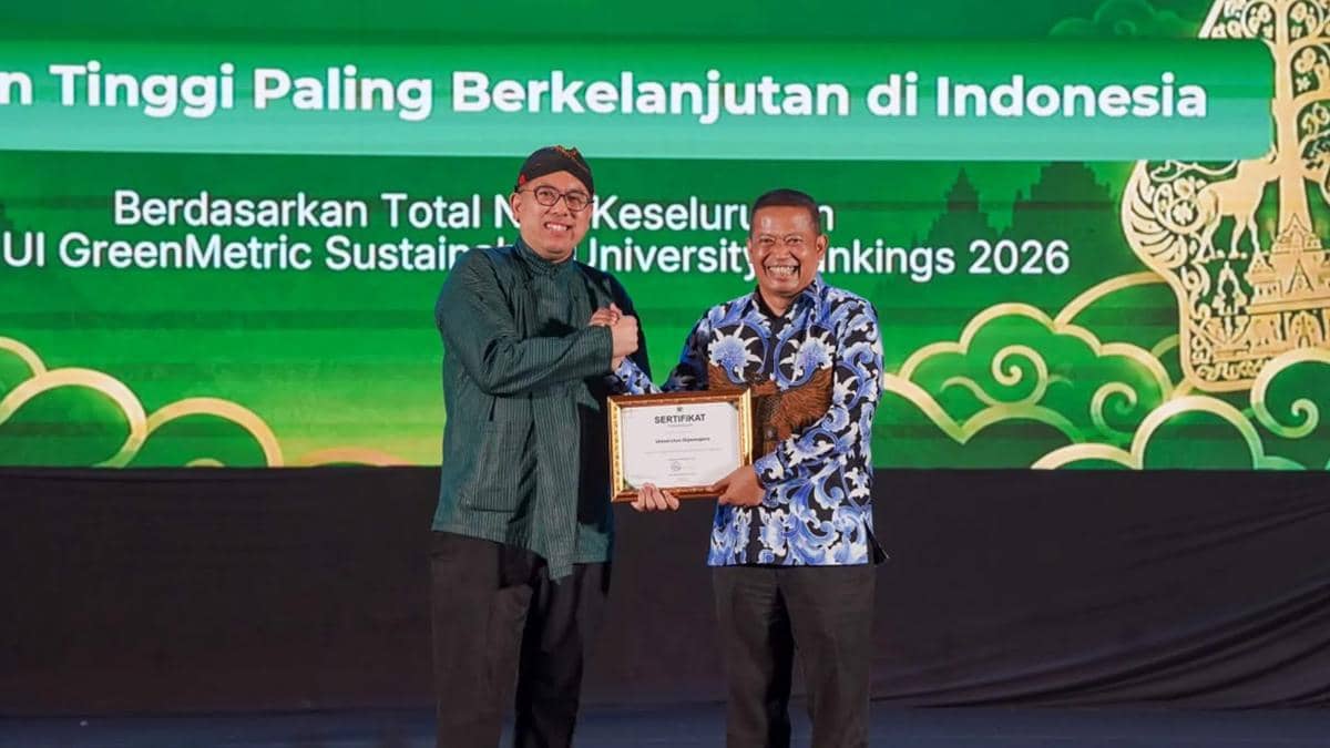 Undip Semarang Ranking Kedua Kampus Berkelanjutan Nasional, Bertahan 7 Tahun