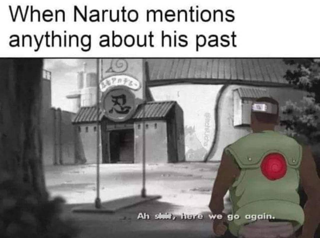 meme Naruto tentang ayunan