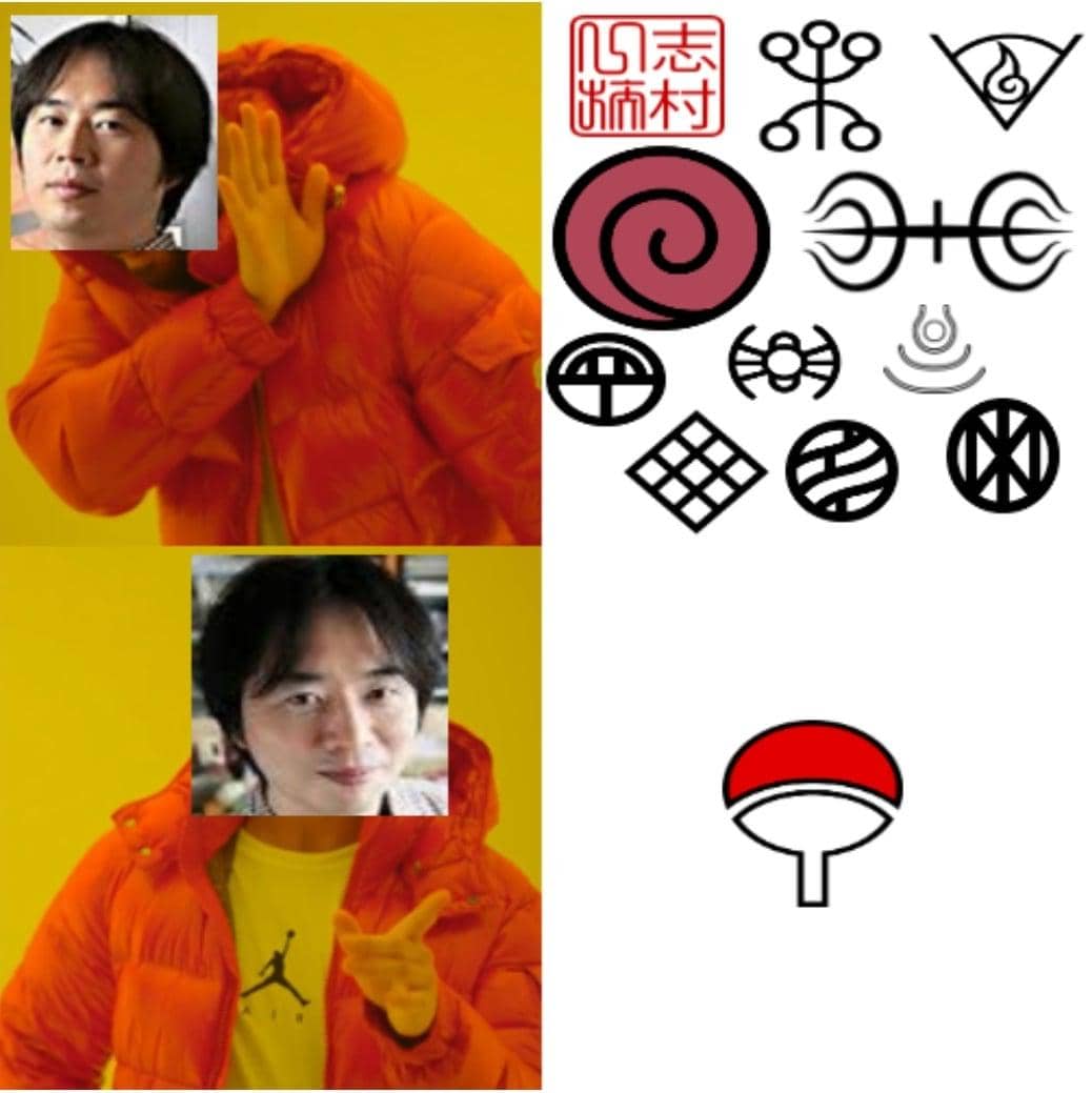 meme Naruto tentang obsesi