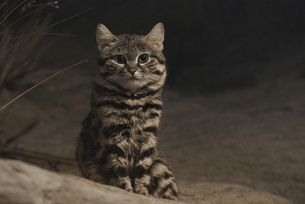 kucing kaki hitam