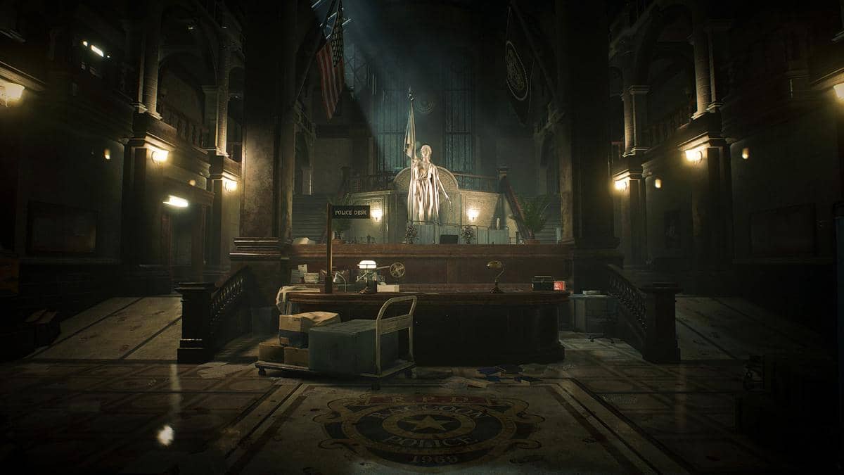 latar game Resident Evil 2