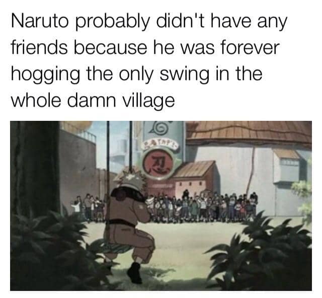 meme Naruto tentang ayunan