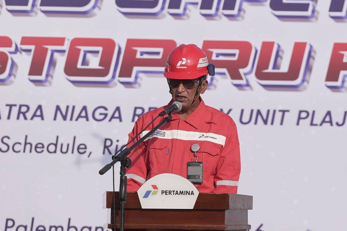 Dokumentasi Pit Stop tahap II tahun 2026 oleh Pertamina RU, sebagaimana tercantum dalam keterangan foto.