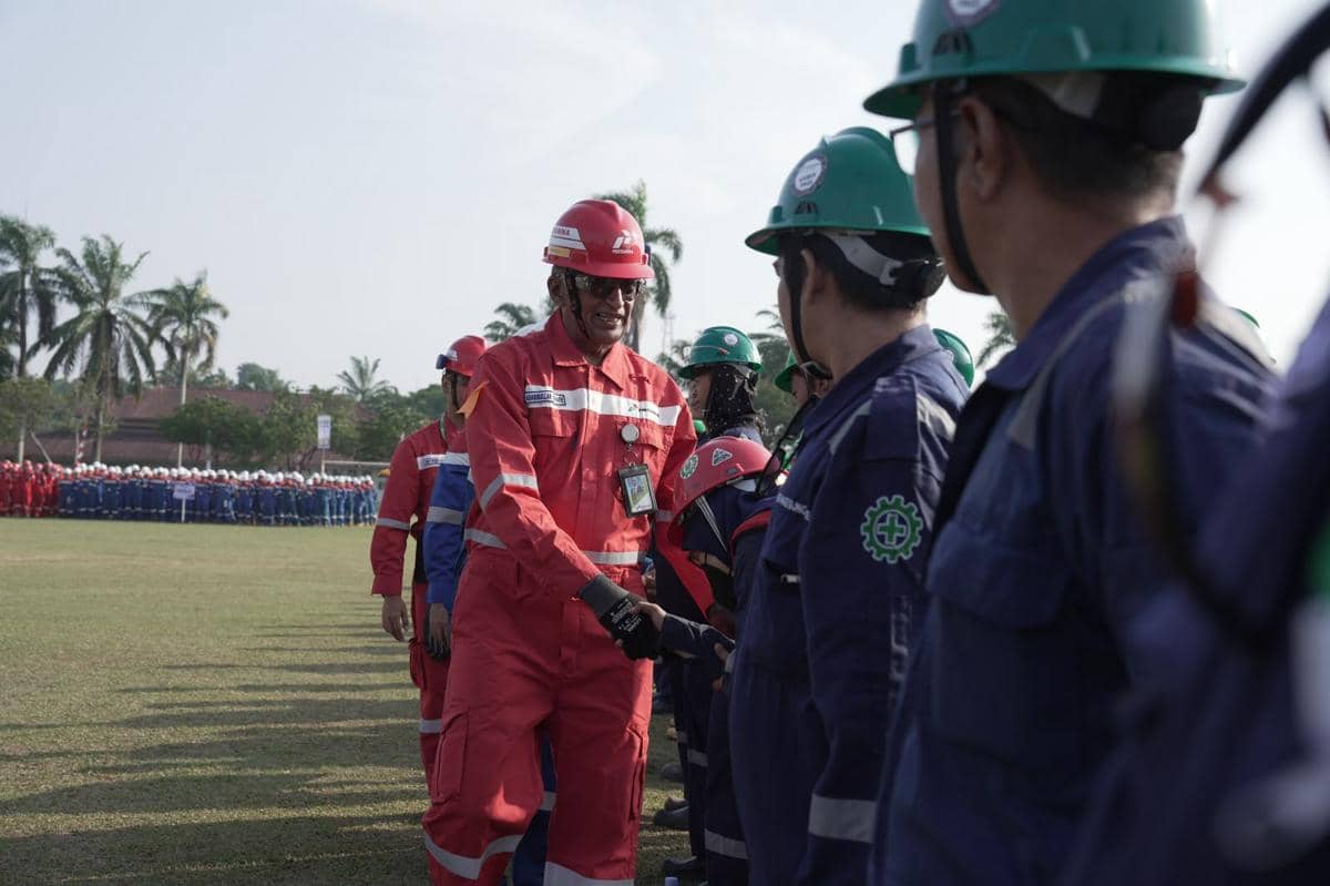 Dokumentasi resmi kegiatan Pit Stop tahap II tahun 2026 oleh Pertamina RU pada salah satu rangkaian acara.