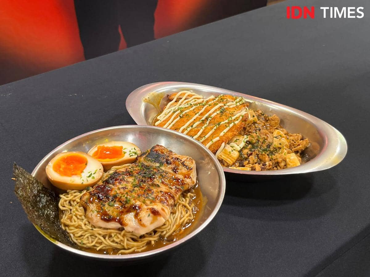 Potret dua menu kolaborasi Go! Go! Curry! X Willgoz