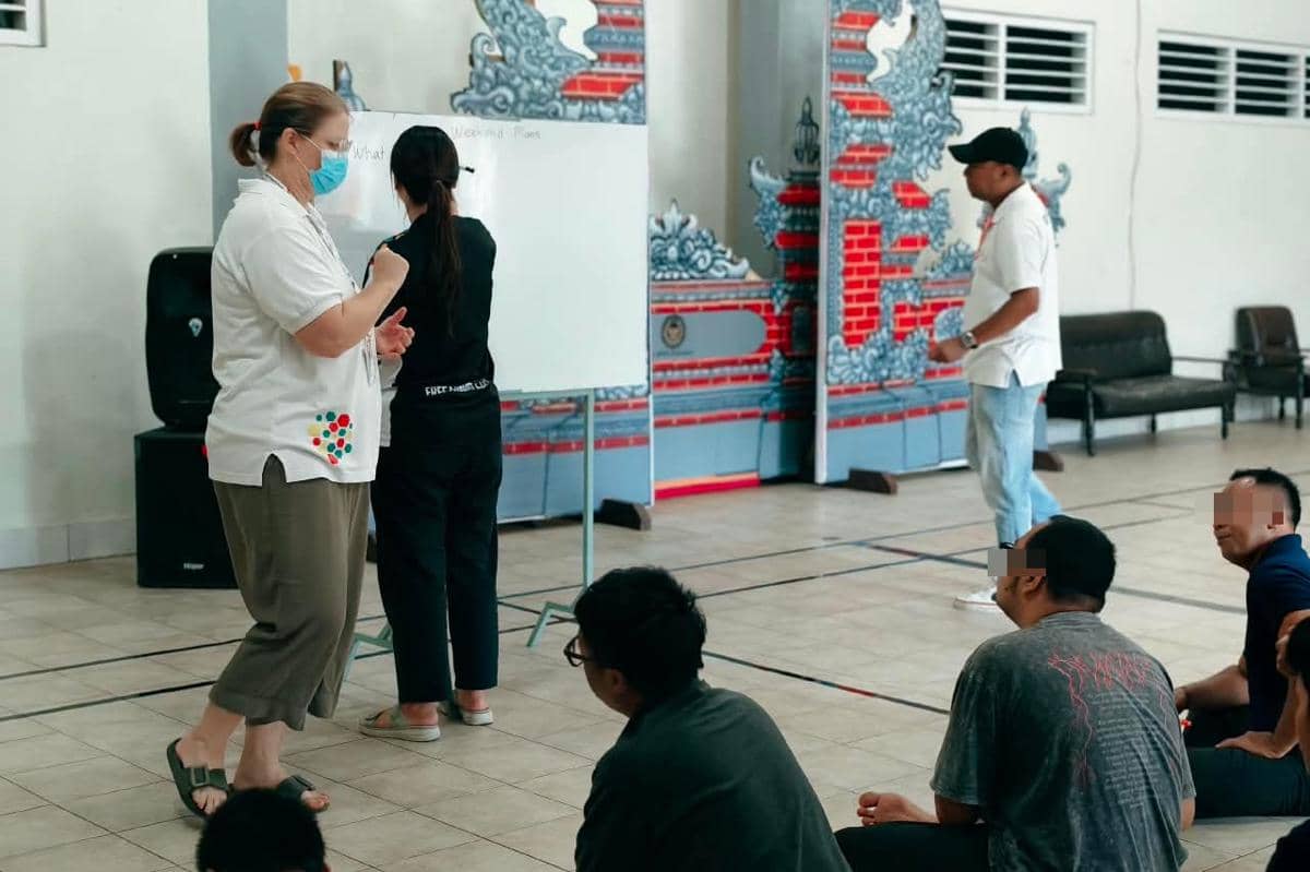 Warga Binaan Lapas Tabanan Belajar Bahasa Inggris, Ini Tujuannya