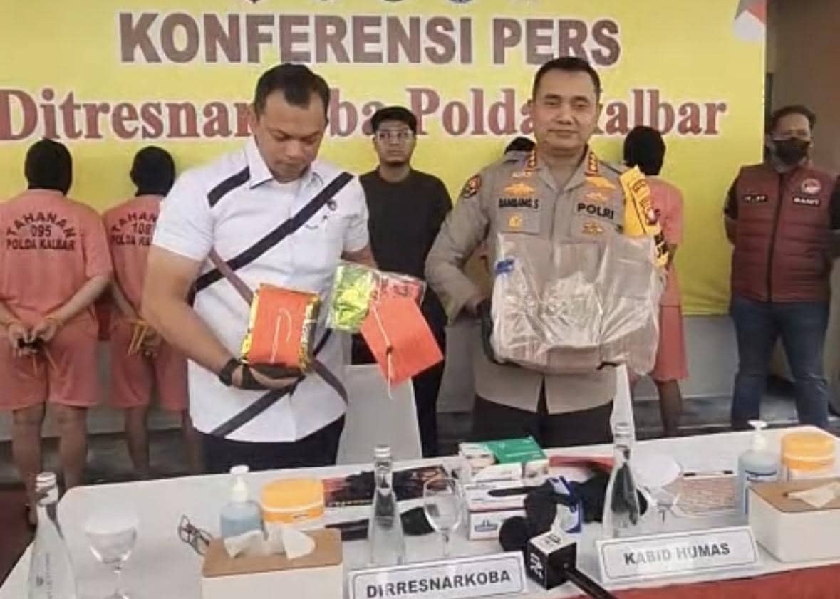 Serbuk Narkoba Dilarutkan pada Air, Polisi Temukan “Happy Water” di Pontianak