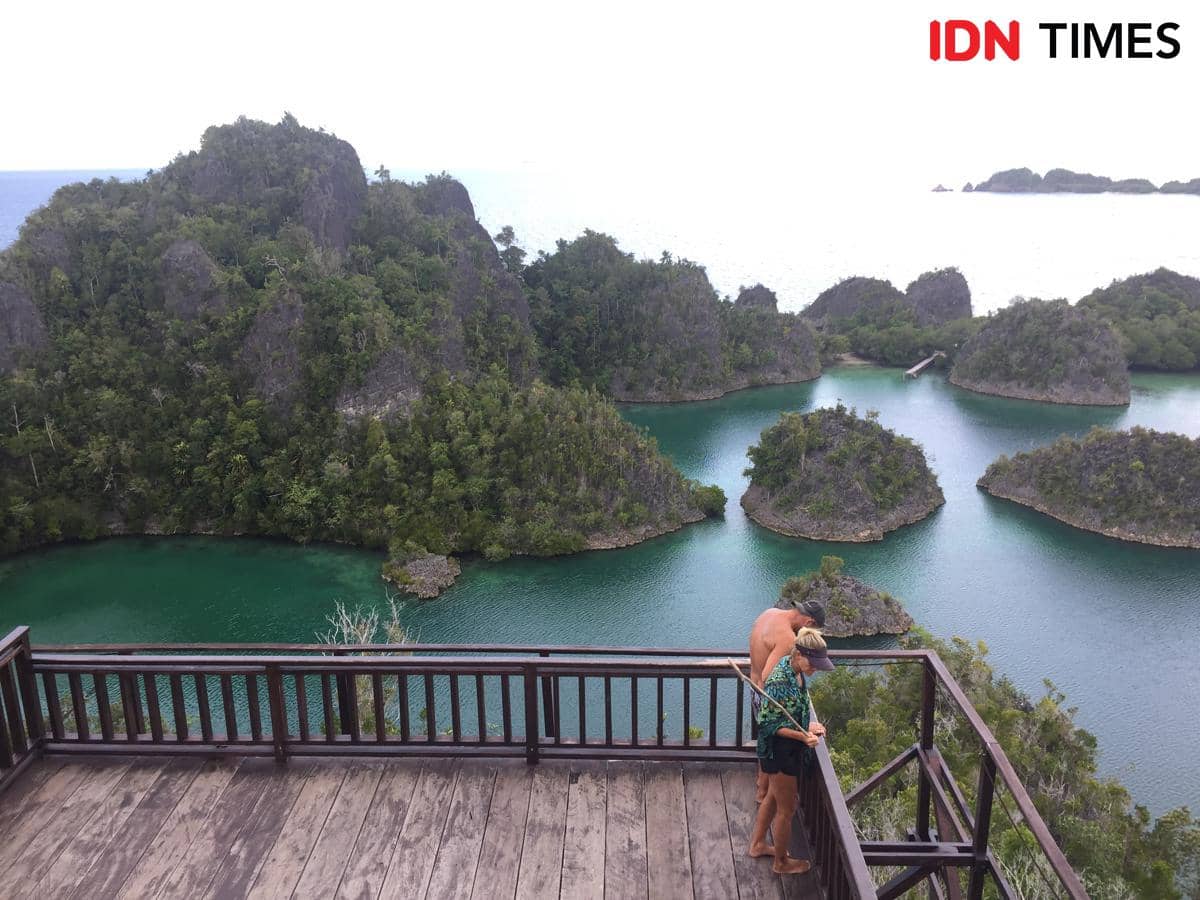 Potret Pulau Piaynemo, Raja Ampat, Papua Barat Daya 