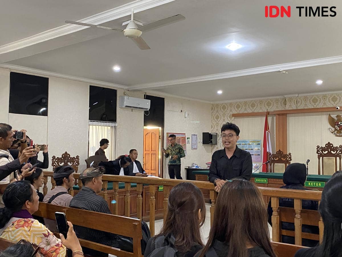 Divonis Bersalah, Aktivis Bali Tomy Wiria Berharap Anak Muda Tak Takut