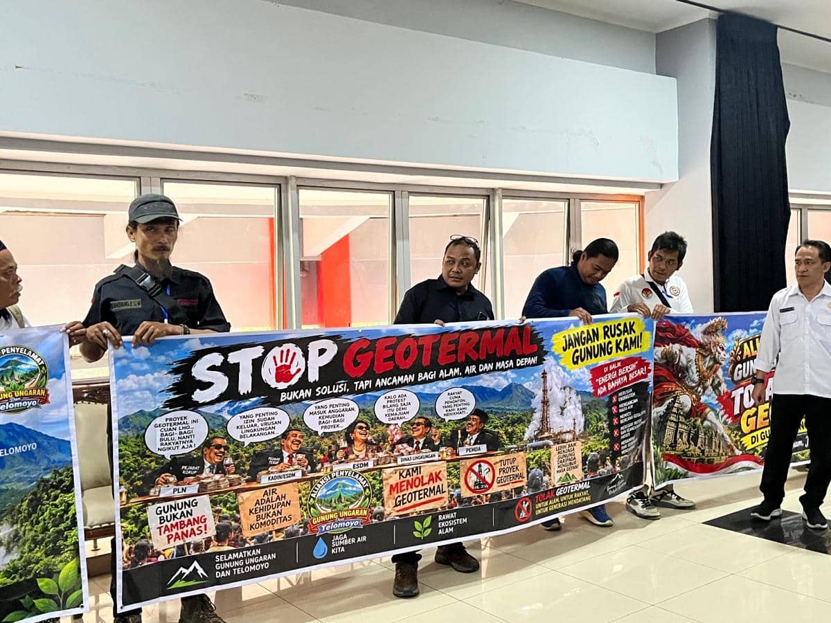 Warga Tolak Proyek Geothermal Gunung Ungaran, Ini yang Dikhawatirkan