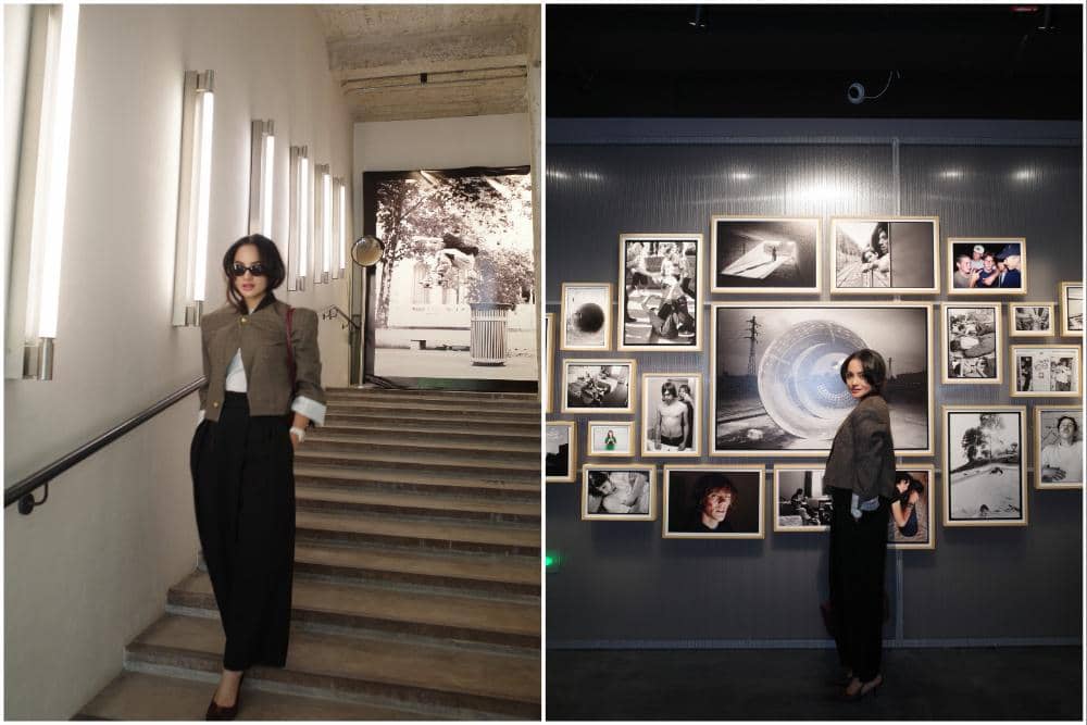 Ririn Ekawati Mengunjungi Pameran Fotografi di Shanghai, Antusias!