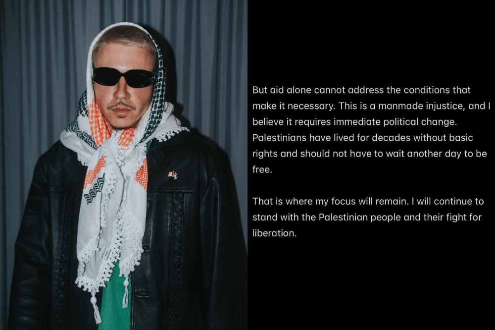 Pernyataan Macklemore donasikan penghasilan 1 juta dolar dari tur Ed Sheeran untuk Palestina (instagram.com/macklemore)