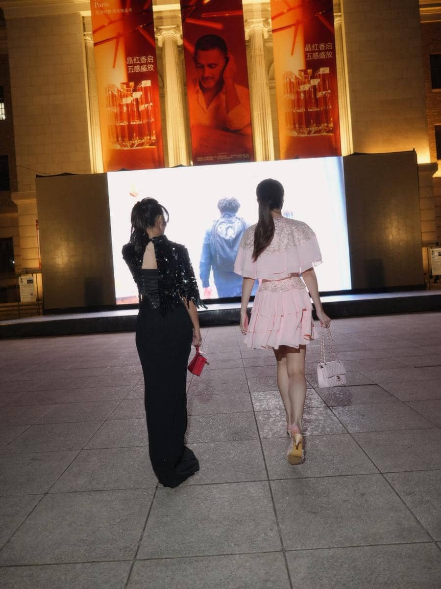 Aaliyah Massaid menghadiri acara Maison Francis Kurkdjian di Shanghai