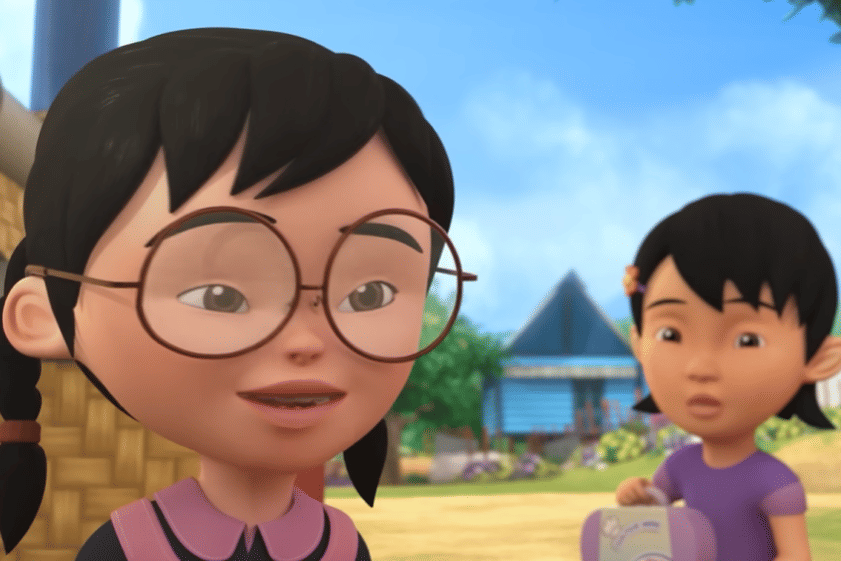 Susanti & Mei-Mei dalam episode "Temanku Susanti"