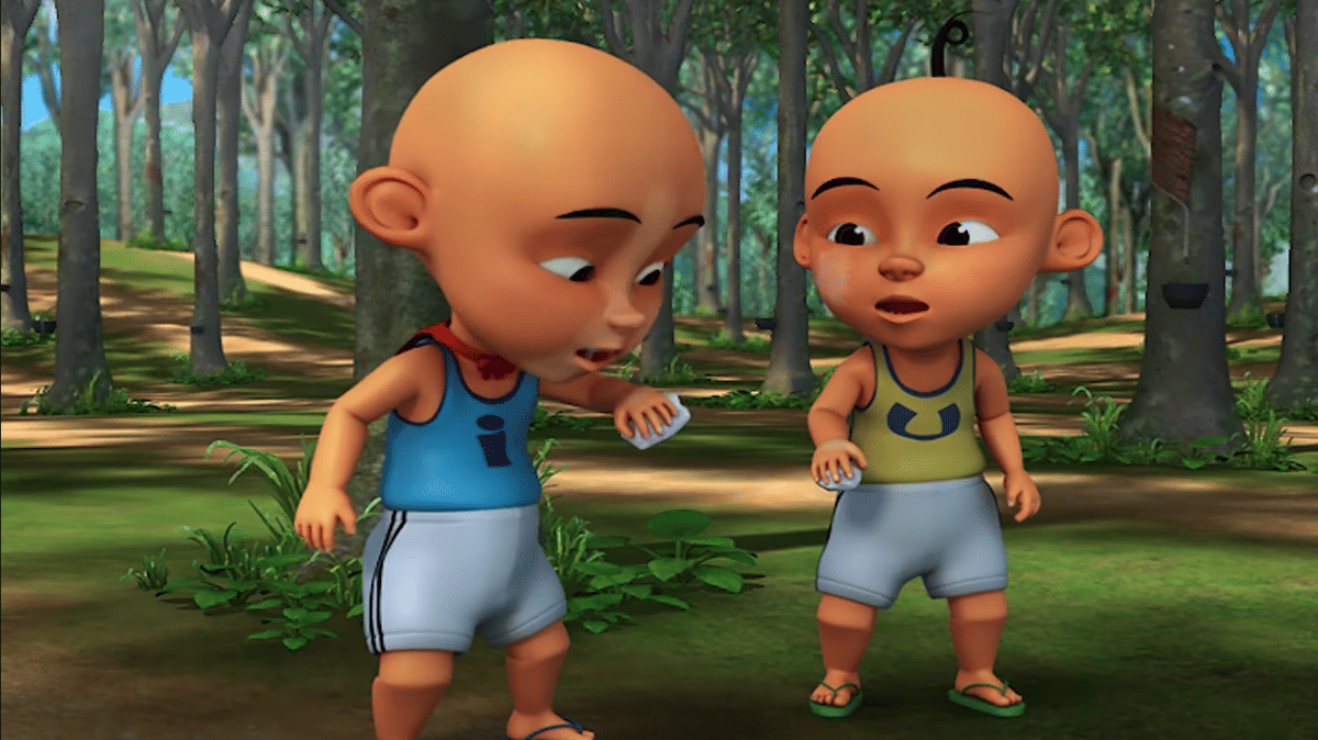 Cuplikan serial Upin dan Ipin