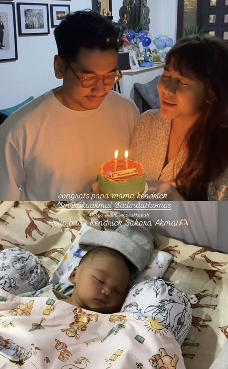 Adinda Thomas melahirkan anak pertama.