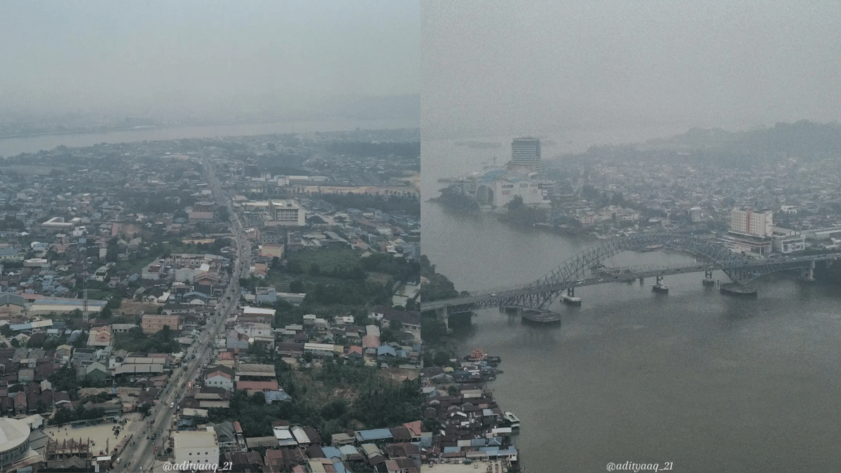 Kualitas Udara Samarinda Sangat Buruk, Pelajar Belajar secara Daring