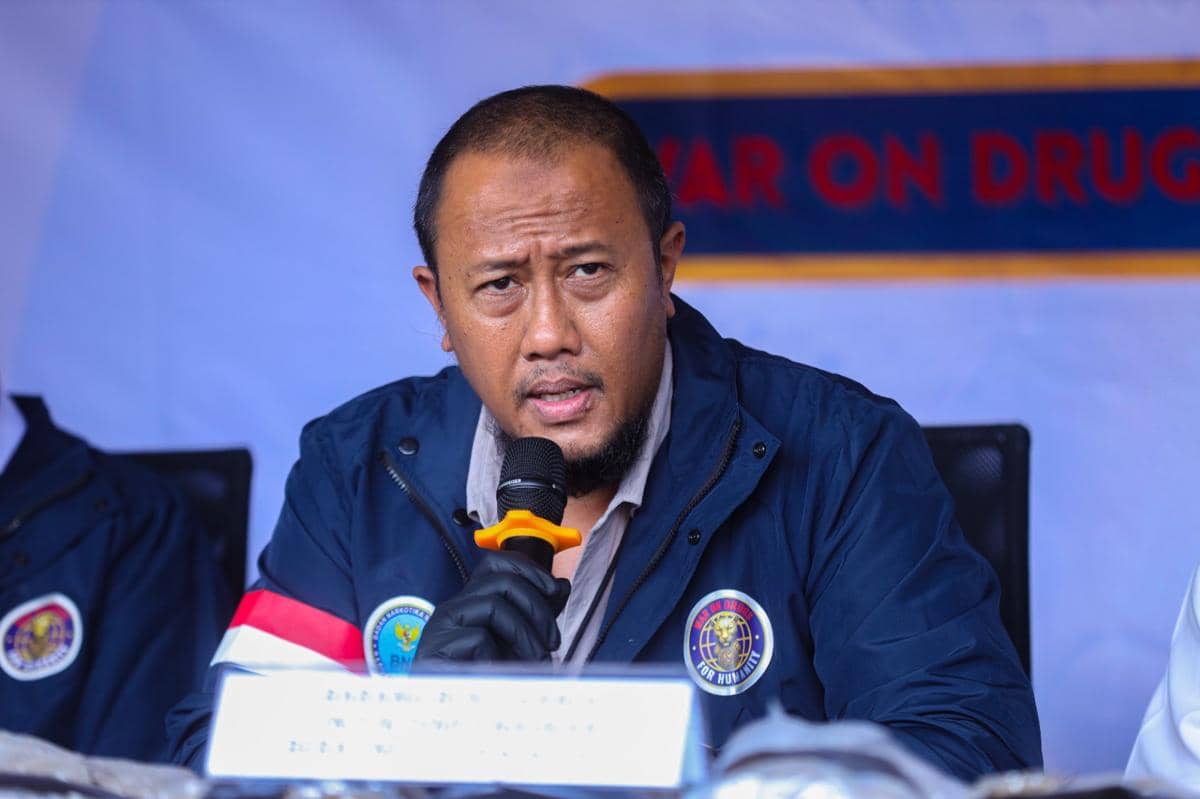 Direktur Pengawasan Tahanan dan Barang Bukti Deputi Bidang Pemberantasan BNN RI, Rachmad Iswan Nusi, S.I.K., M.H.