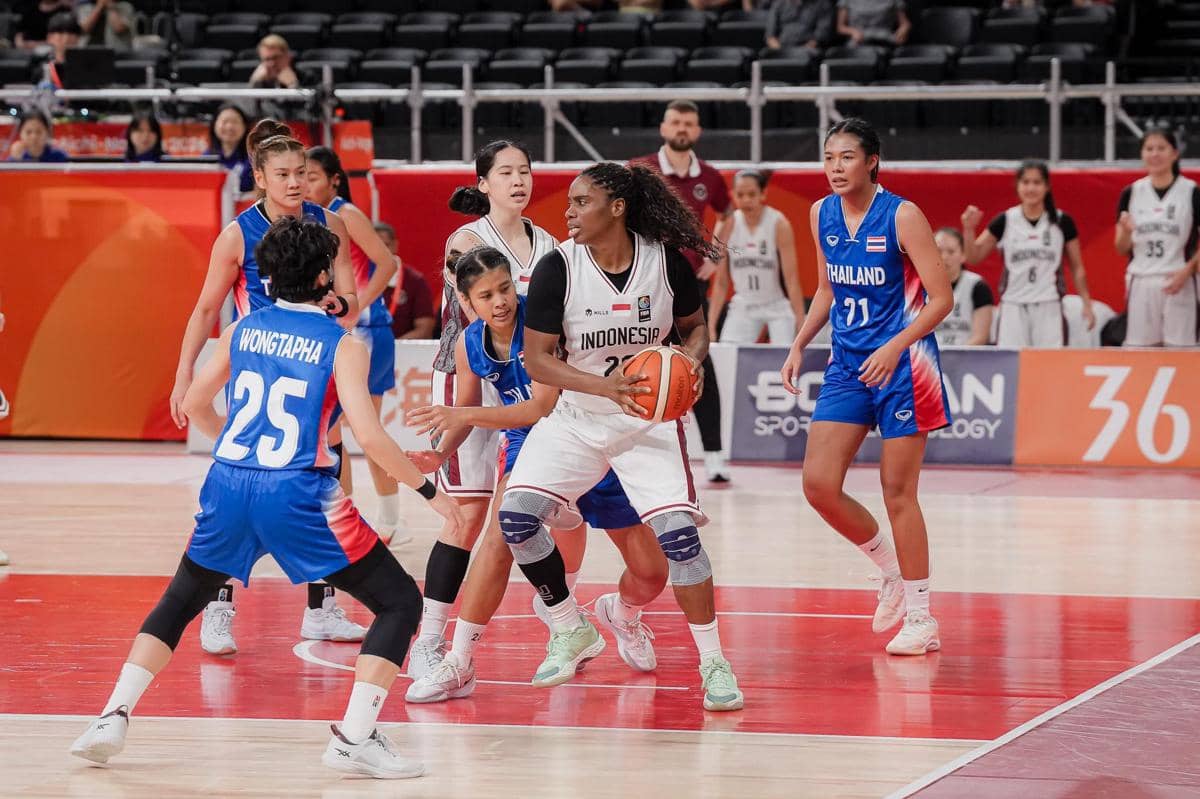 Timnas Basket 5x5 Putri Indonesia mengalahkan Thailand di fase penyisihan Grup A Asian Games 2026 (dok.Foto: Yoga Prakasita/PERBASI)