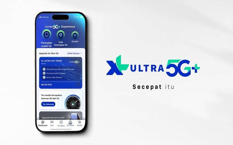 ilustrasi jaringan 5G XL