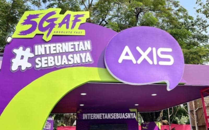 ilustrasi jaringan 5G AXIS