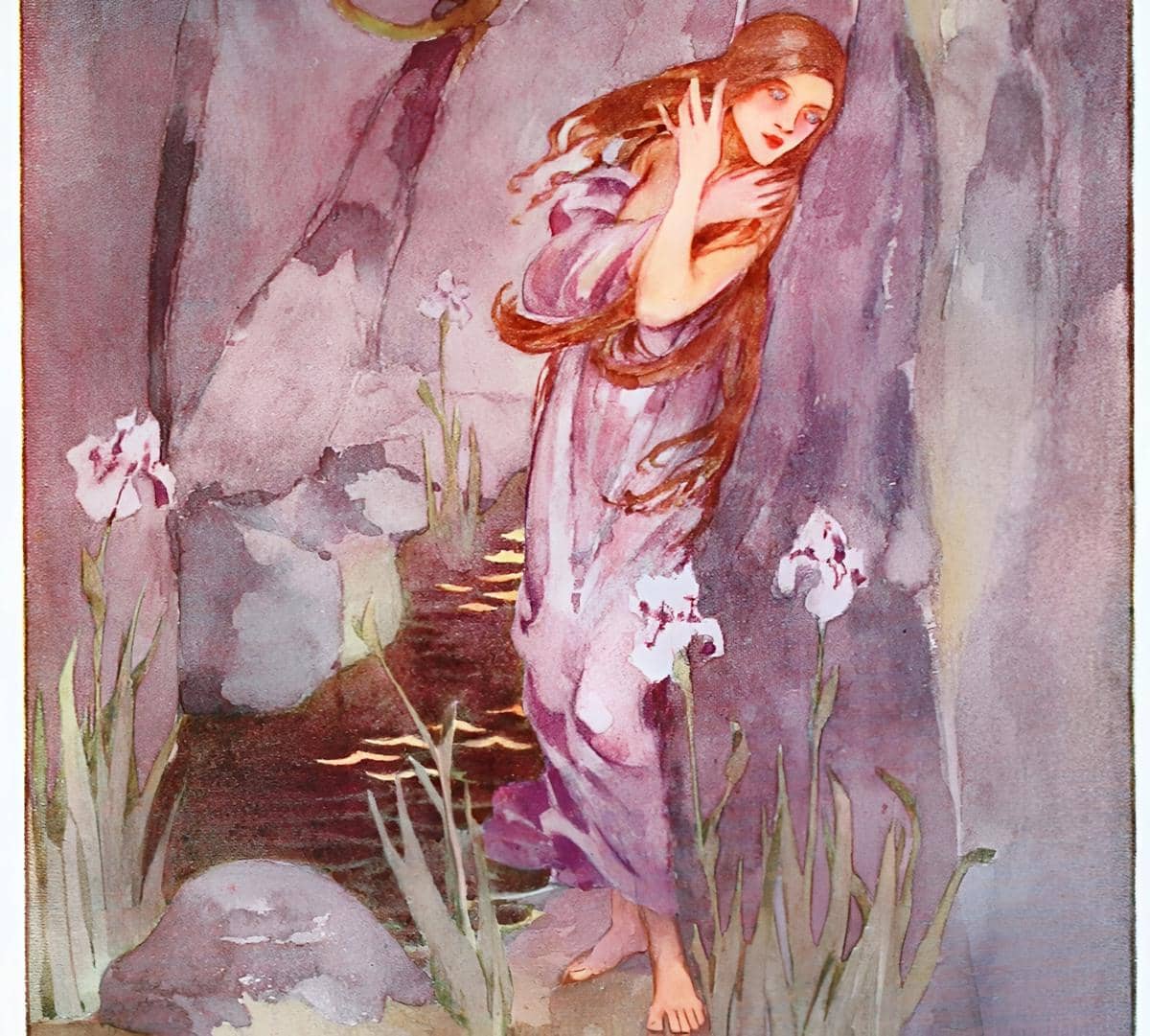 ilustrasi mitologi Echo