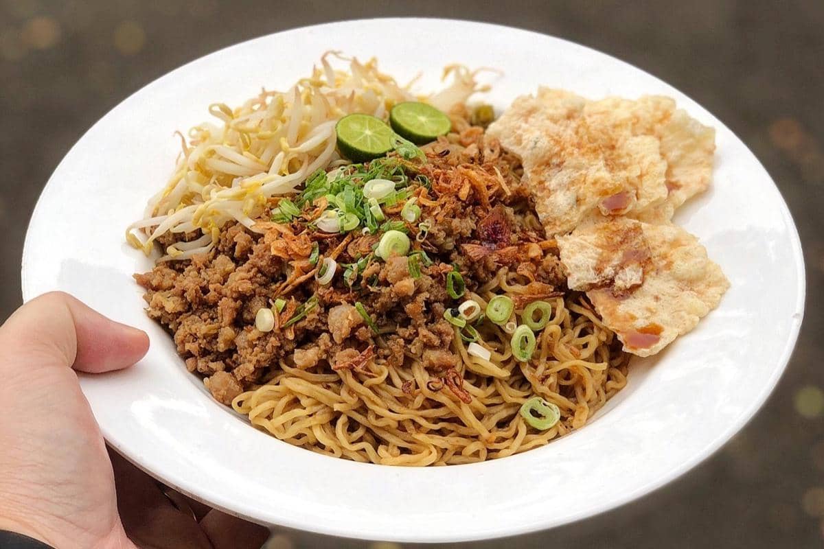 menu makanan di Bakmi Bangka Asoka 57
