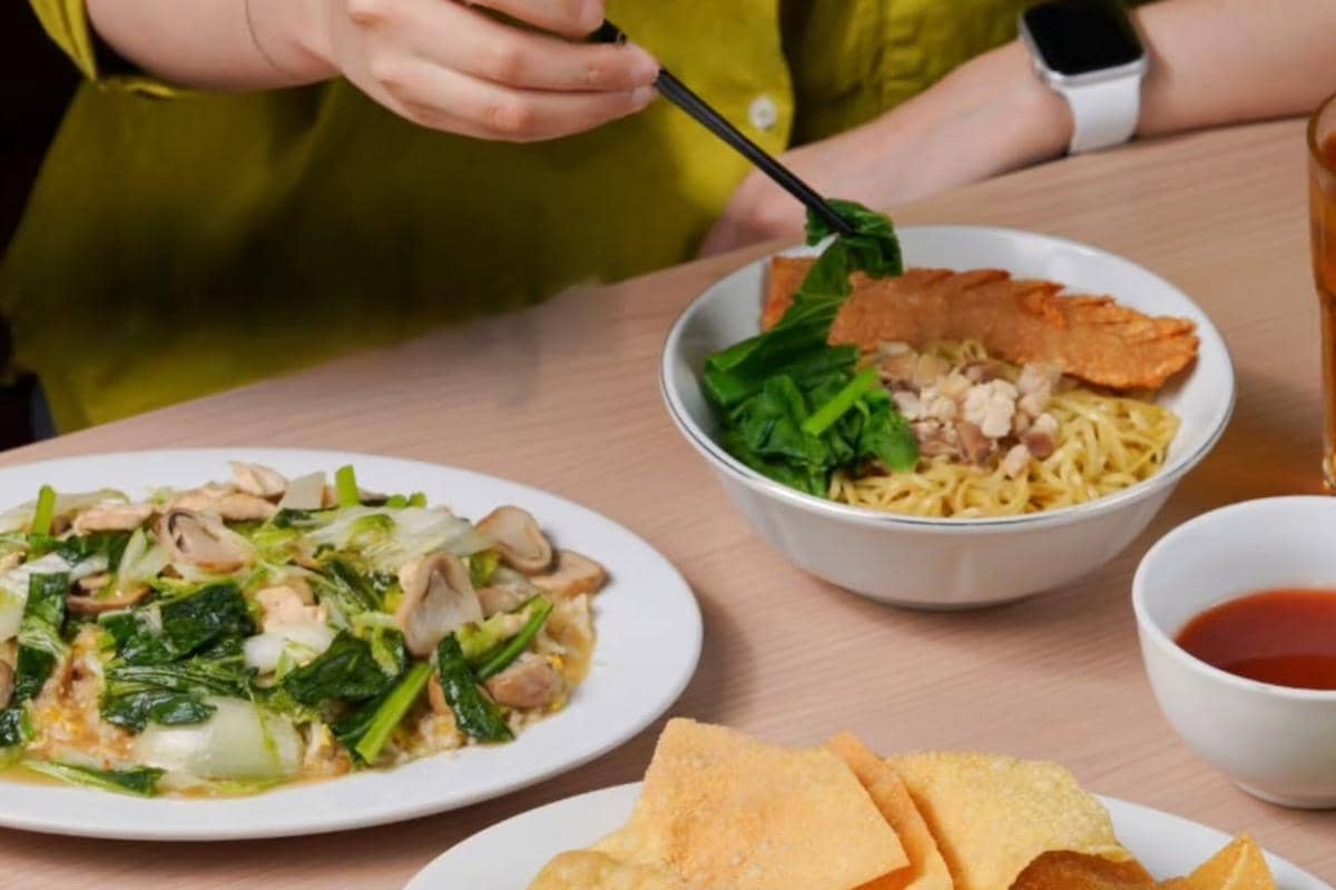 menu makanan di Bakmi Buncit