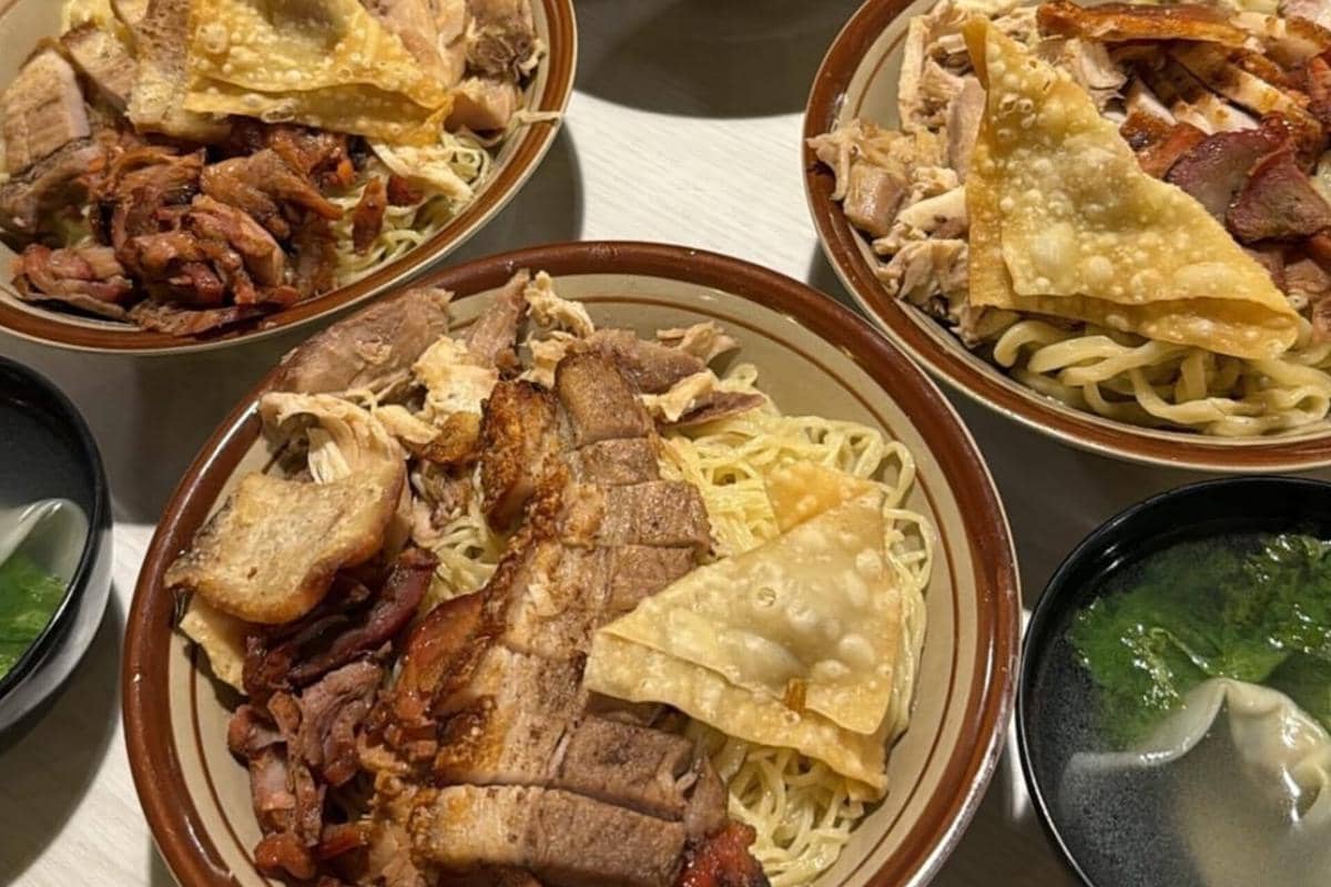 menu makanan di Bakmi Bintang Gading 