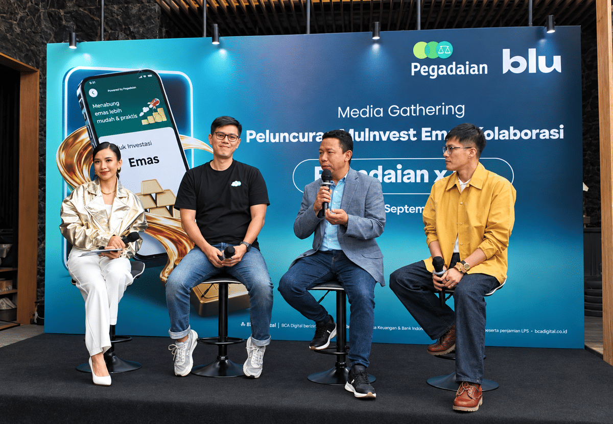 Pegadaian dan BCA Digital Perluas Ekosistem Emas Melalui bluInvest