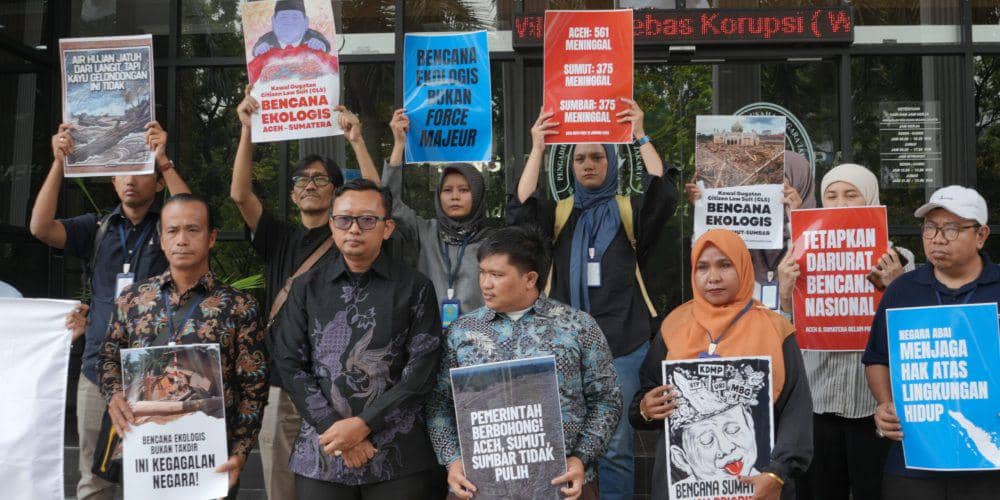 Tiga Hari di Atap, Korban Banjir Sumatra Bersaksi di PTUN