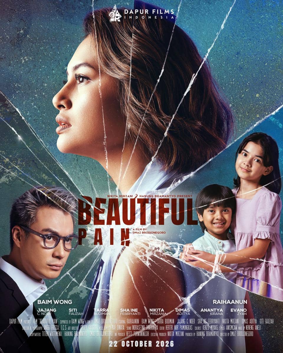 Official poster film Beautiful Pain (dok. Dapur Film/Beautiful Pain)
