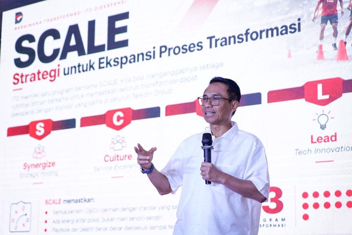 Telkom Luncurkan SCALE, Orkestrasi 13 Program Transformasi