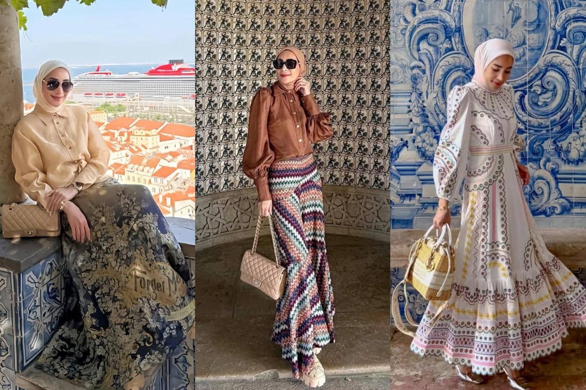 Branded Stuff Erin Anthony Berlibur di Portugal, Ada Tas Ratusan Juta