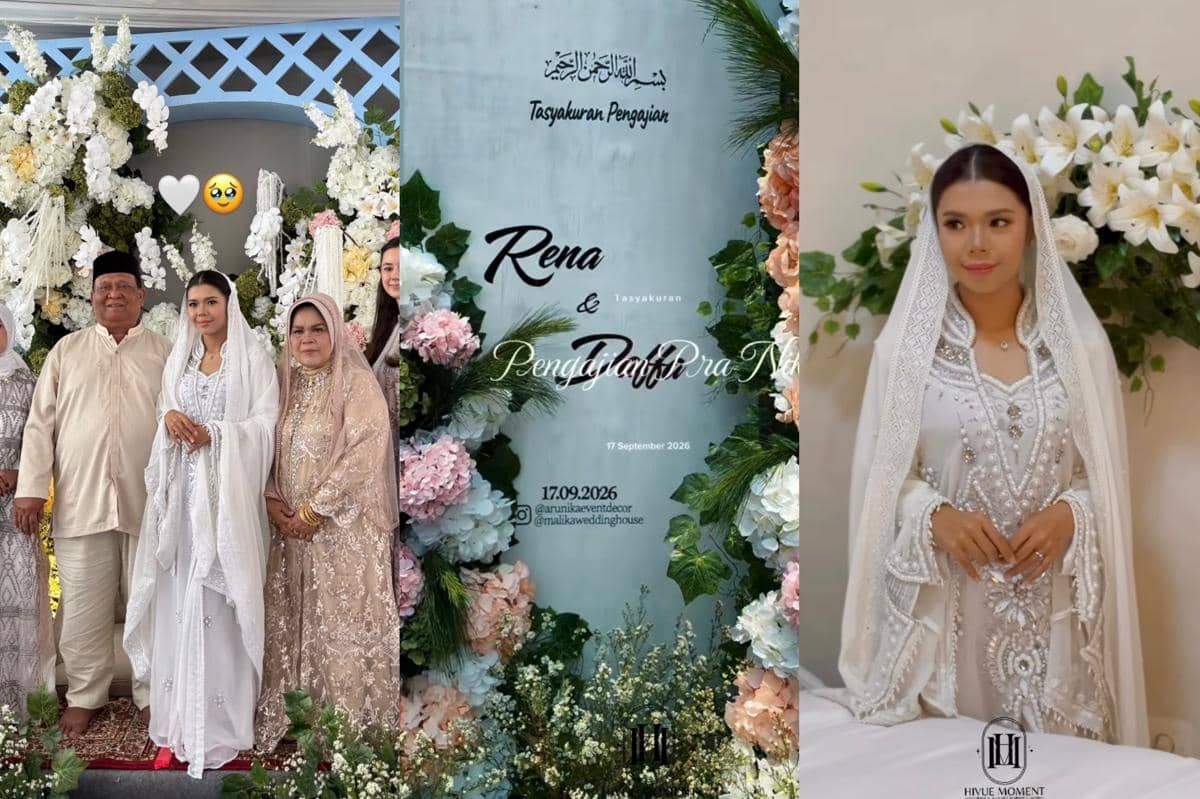 5 Ide Dekor Hingga Busana Pengajian Adik Billy Syahputra Jelang Nikah