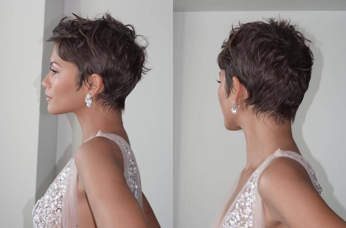 Zendaya tampil dengan tatanan rambut untuk Emmy Awards 2026, sebagaimana dibagikan akun Instagram coree.moreno.