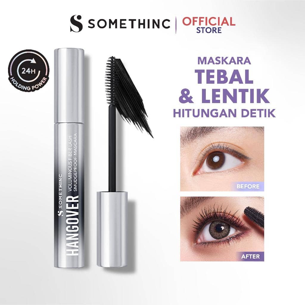 Somethinc Voluminous Fiber Lash Smudgeproof Mascara