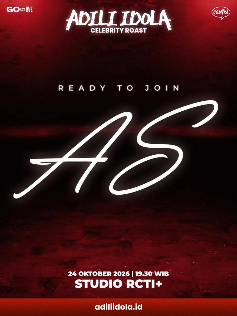 Visual promosi Adili Idola 3 bertajuk Celebrity Roast Andre Taulany dari akun Instagram Adili Idola.