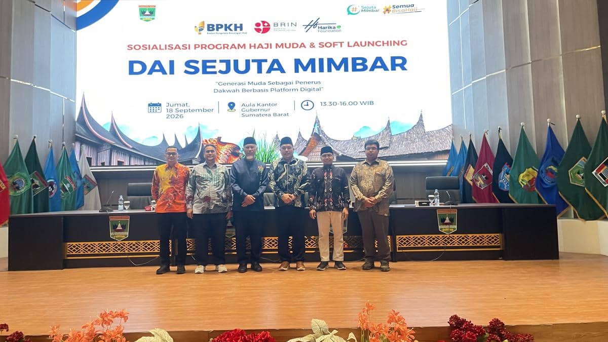 Soft Launcing program dai sejuta mimbar di Sumbar (Foto: IDN Times/Halbert Caniago)